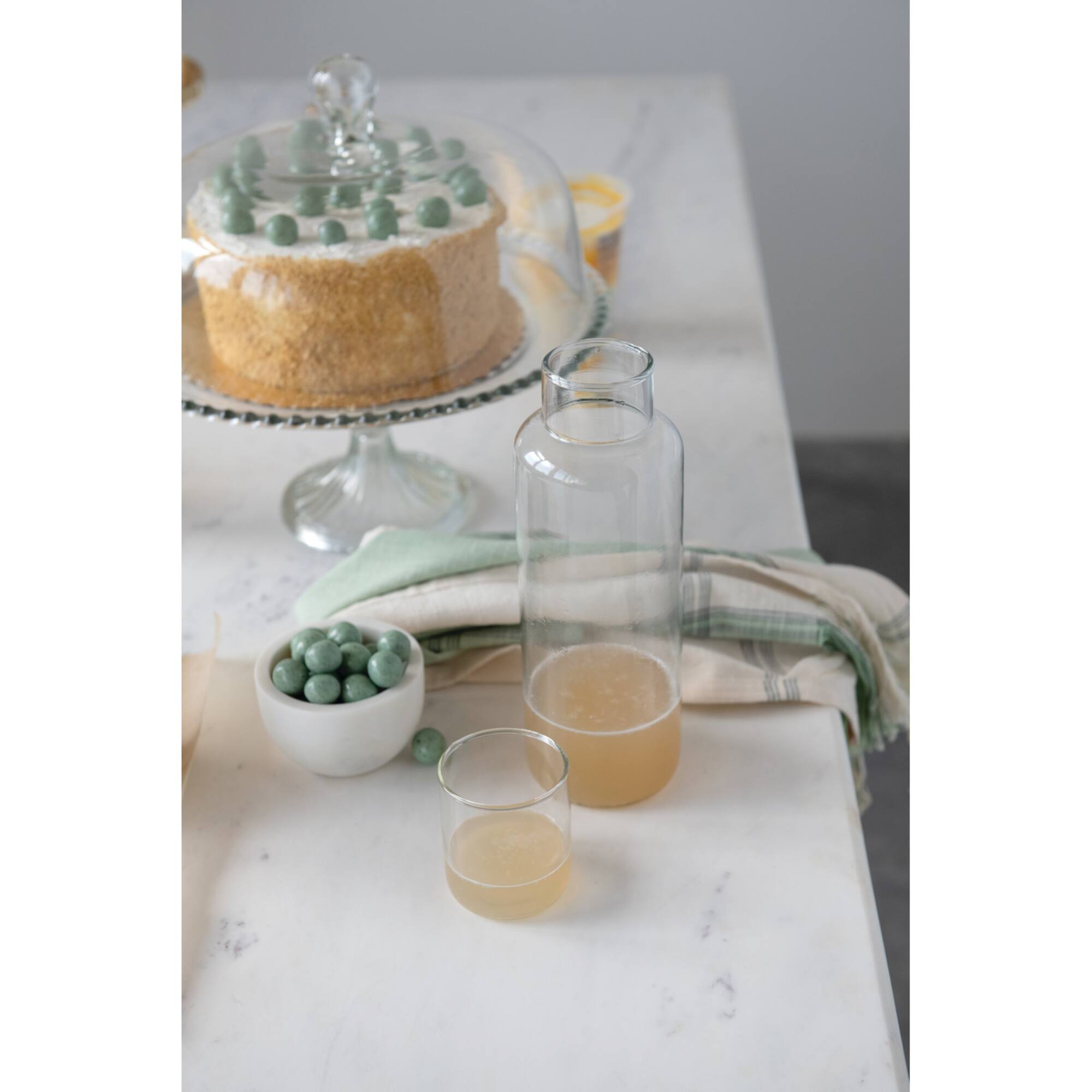 Hello Honey® White Marble Bowls Set